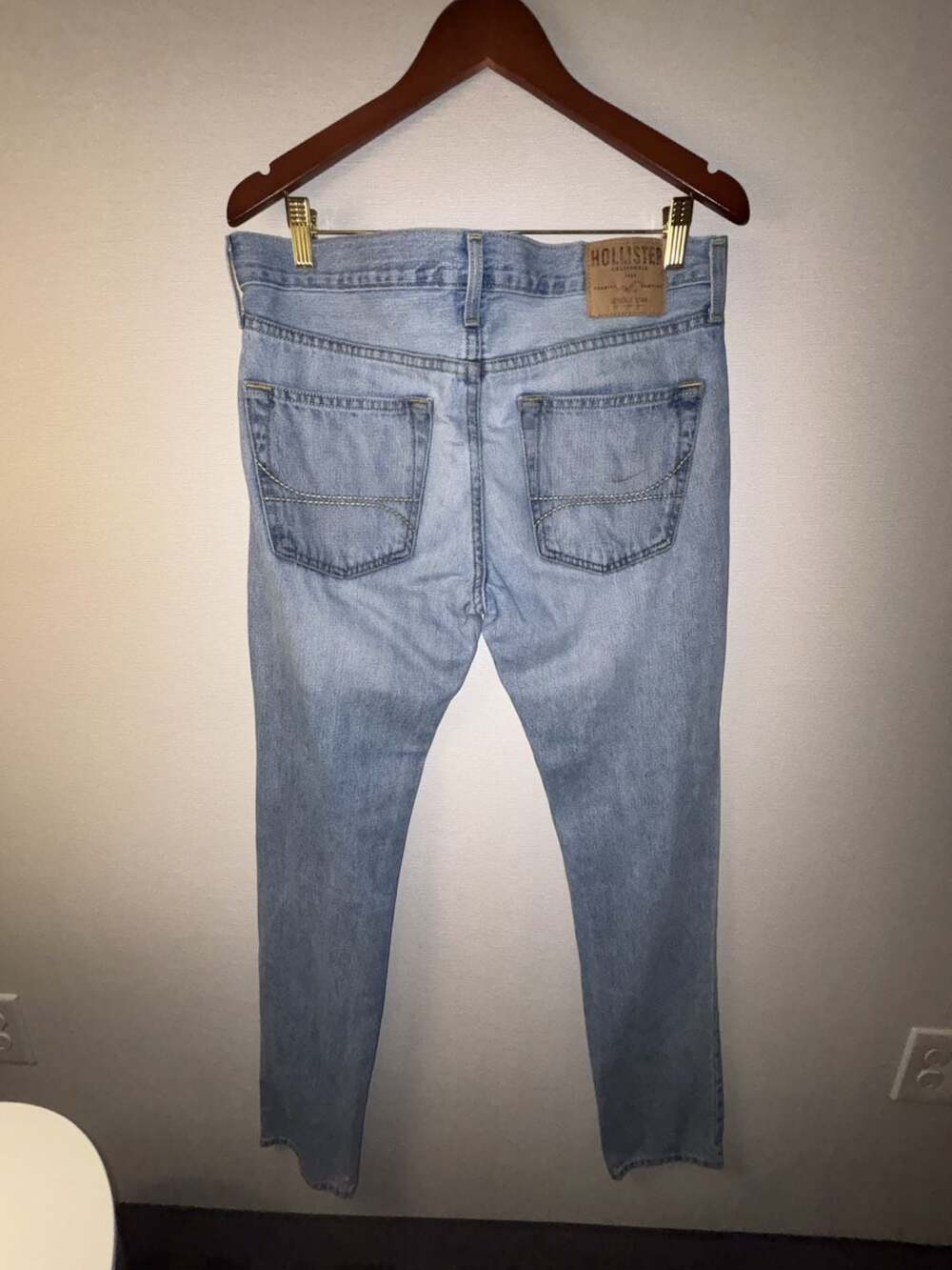 Hollister Authentic Denim Men's Light Wash Jeans Size 32x34